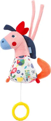 Produktbild von Fehn Mini-Spieluhr Color Friends Pferd 15 cm