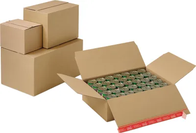 Productafbeelding van ColomPac verzenddoos CP 151.116, afmetingen 230x160x80mm, bruin
