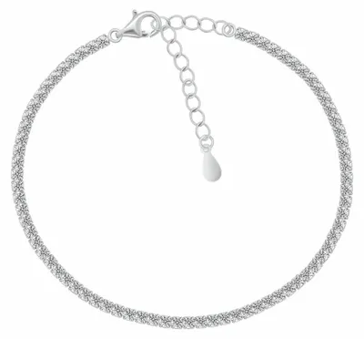Produktbild von Schillerndes Zirkonia-Tennisarmband BRC170W