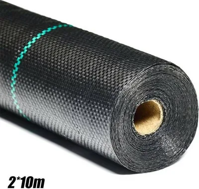 Produktbild von Jiubiaz 20m² záhradné rúno proti burine ochranné rúno fólia proti burine tkanina na posteľ rúno proti burine mulčovacia fólia rúno 2 x 10 m