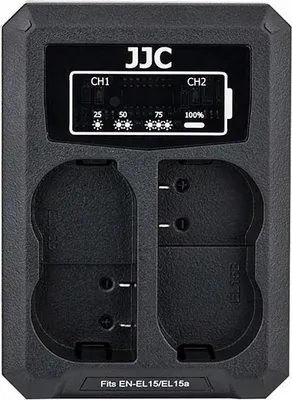 Image de Chargeur USB à double canal pour Nikon EN-EL15 / EN-EL15a / EN-EL15b