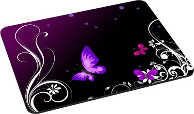 Produktbild von PEDEA Gaming Office Mauspad L  purple butterfly