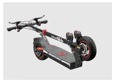 Obrázok produktu pre Urbanglide E-CROSS ONE, Klasický skúter, Čierna, Modrá, 25 km/h, 120 kg, Akékoľvek pohlavie, 2 koleso/kolesá
