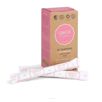 Obrázek produktu pro BioTampony s aplikátorem Mini, 16 kusů - Ženské hygienické tampony s aplikátorem, malé balení 16 kusů
