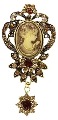 Productafbeelding van Vintage Boho Charme Broche voor Dames met Cubic Zirconia