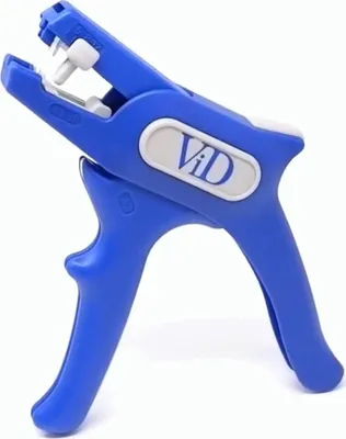 Produktbild von ViD Abisolierzange No. 5  0,2 - 6,0mm² blau/grau