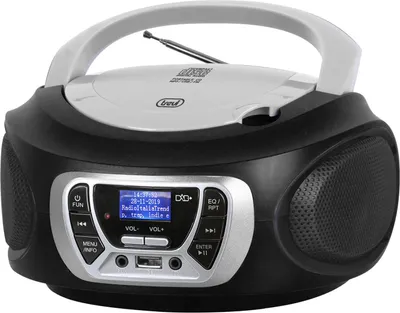 Obrázok produktu pre Trevi CMP 510 DAB, Digitálny, DAB, DAB+, FM, 87,5 - 108 MHz, 174.928 - 239.2 MHz, Prehrávač, CD, CD-R, CD-RW