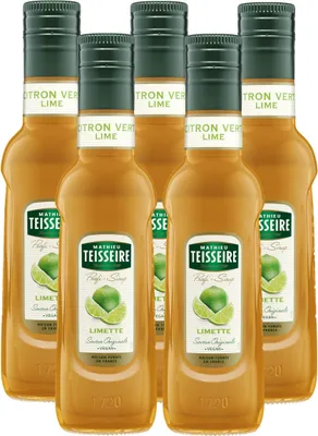 Produktbild von Teisseire Getränke-Sirup Limette 0,25L (5er Pack)