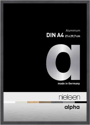 Obrázok produktu pre Nielsen hliníkový fotorámik Alpha 21x29,7 cm sivý