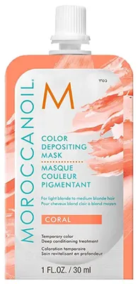 Produktbild von Moroccanoil – Farbmaske Coral – 30 ml