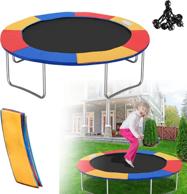 Obrázok produktu pre Jopassy záhradná trampolína, kryt okrajov Ø305cm 100% odolný voči UV žiareniu a roztrhnutiu Farebný