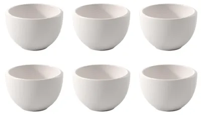 Produktbild von Villeroy & Boch NewMoon 6er Set Espressotasse 50 ml weiß Porzellan