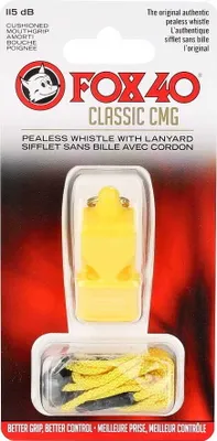 Obrázek produktu pro Píšťalka Fox 40 CMG Safety Classic - 115 DB, ŽLUTÁ