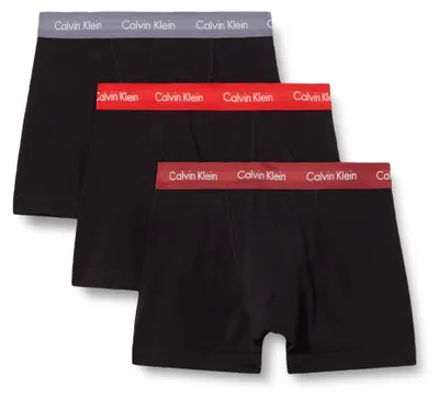 Obrázok produktu pre Pánske spodné nohavice Calvin Klein, 3 kusy, červené, veľkosť L, kód: 0000U2662G