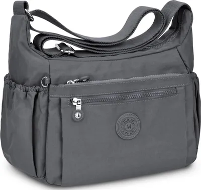 Produktbild von WACCET Umhängetasche Damen Groß Wasserdicht Nylon Crossbody Bag Verstellbarer Schultergurt