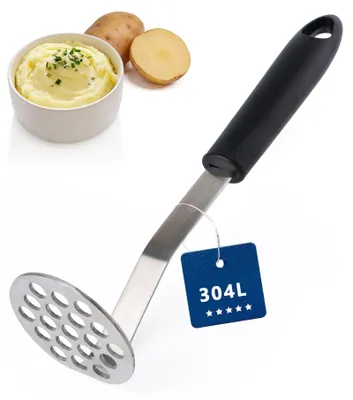 Produktbild von Kartoffelstampfer - Edelstahl - Zur Zubereitung von Kartoffelpüree - 26 cm