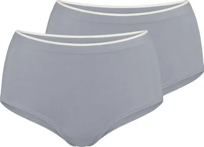 Produktbild von sloggi 2er Pack GO Sense High Waist Panty High Waist Panty im modernen Design, Mit dezentem Kontraststreifen am Rand des Taillenbands, Mit kleinem Heatseal Markenschriftzug über dem Beinabschluss