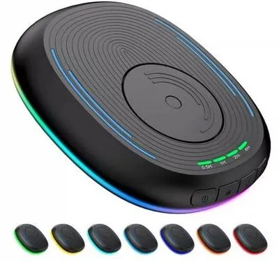 Image de Support pour souris d'ordinateur portable, noir, pour le télétravail