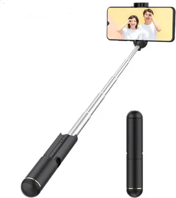 Produktbild von INF Kabelloser Selfie-Stick mit Bluetooth WS-19001 Schwarz