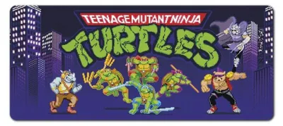 Image de Erik Editores Ninja Turtles Xl Tapis de souris bleu bleu taille unique