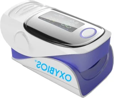 Productafbeelding van Famanu pulsoximeter voor monitoring - meet de zuurstofsaturatie (SpO2) - hartslag - OLED-display