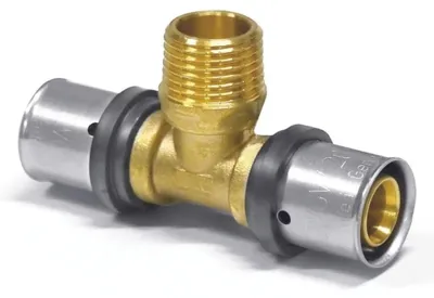 Immagine prodotto di Raccordo a T Pressfitting 26 mm x 3/4, per Multistrato