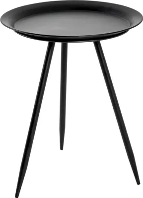 Produktbild von HAKU Beistelltisch schwarz - Metall, B/H/T: 38x47x38 cm
