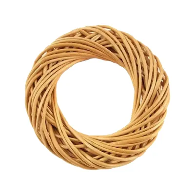 Produktbild von MIKONI Weidenkranz | Ø 35 cm | HELL-BRAUN | Türkranz Weidenkugel Weidenball Dekokranz Dekorationskranz Hochzeitsdekoration Dekokugel Weide