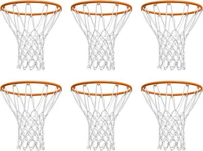 Produktbild von Basketballnetz Ersatznetz für Innen und Außen - Extra Robust und Witterungsbeständig