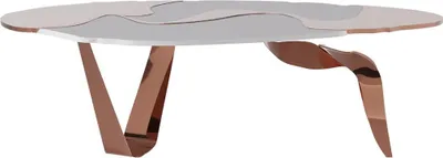 Obrázok produktu pre Edelstahl Esstisch Esszimmer Moderne Wohnzimmer Küche Tische Design Tisch Metall