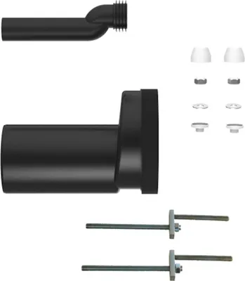 Produktbild von SANIT WC-Etagen-Anschlussgarnitur DN100 PE