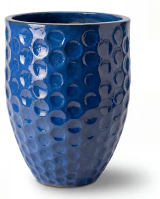 Zdjęcie produktu dla Doniczka ceramiczna Provencelia MEROVEE Azurowy, Ø42 cm x H55 cm, mrozoodporna