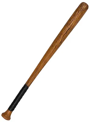 Produktbild von Baseballschläger aus Schaumgummi in Holzoptik