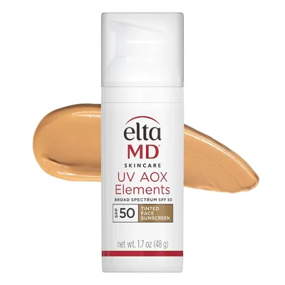 Produktbild von EltaMD UV Elements Tinted Face Moisturizer with Broad-Spectrum SPF 44, Mineral Face Sunscreen, Water-Resistant, Oil-Free, 2.0 oz