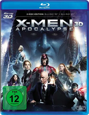 Produktbild von X-Men Apocalypse 3D, 2 Blu-ray + Digital HD