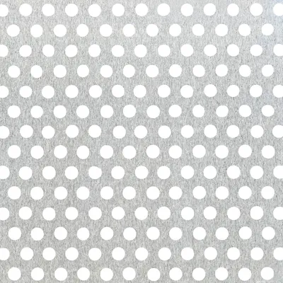 Immagine prodotto di Alberts 464233 Lamiera forata, perforazione rotonda, alluminio, naturale, 120 x 1000 x 0,8 mm