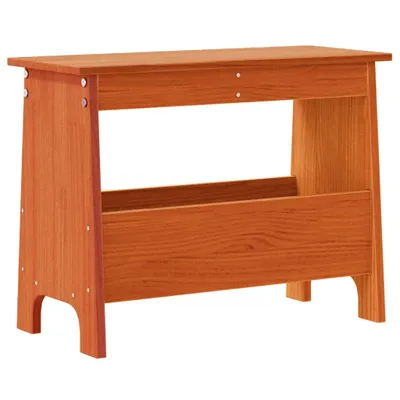Immagine prodotto di Panca da Ingresso Marrone Cera 60x28x45 cm Legno Massello Pino