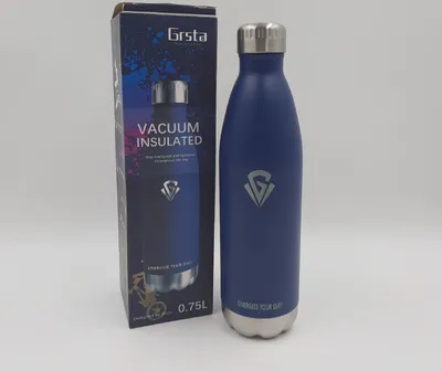 Zdjęcie produktu dla Butelka termiczna Grsta ze stali nierdzewnej, 750 ml, Studio Trend