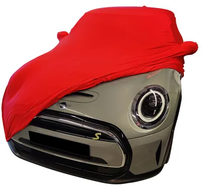 Image de Housse de voiture intérieure adaptée à Mini Cooper SE (F56) Rouge avec poches