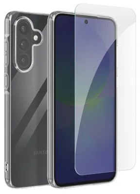 Produktbild von Mayaxess, Hülle Set Galaxy A37 mit Panzerglas kompletter Schutz, Transparent
