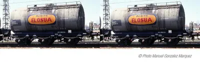 Produktbild von Arnold 2tlg. Set 3achs.Kesselwg. Elosua RENFE Ep.IV HN6613