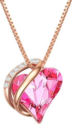 Produktbild von Rafaela Donata Halskette Herz Sterling Silber verziert mit Kristallen von Swarovski® 45,0 cm Basiskette + 5,0 cm Verlängerung 50115123