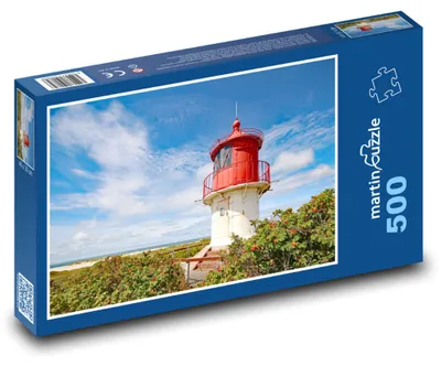 Obrázok produktu pre Puzzle 500 Maják Amrum pri mori - martinpuzzle