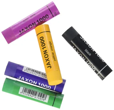 Produktbild von Jaxon Ölpastellkreide 24er Set - Brillante lichtechte Farben 18mm