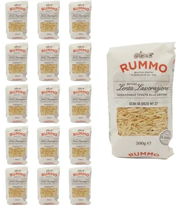 Image de Pâtes Semi Di Orzo n° 27, 16 x 500 g - Rummo