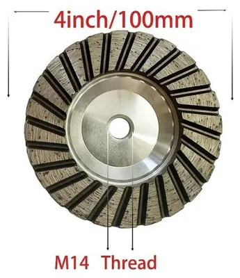 Image de Disque abrasif en aluminium pour sols lisses avec fixation à vis