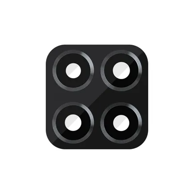 Produktbild von Clappio, Rückkamera-Linse für Honor X8 5G mit Gehäuse, Schwarz