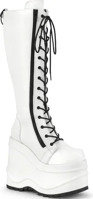 Produktbild von WAVE-200 Damen Boots von DemoniaCult, Weiß EU 37, US 7