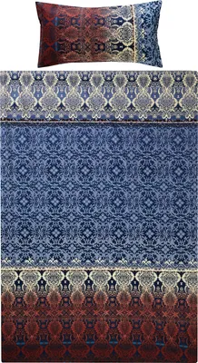 Produktbild von REDBEST Bettwäsche blau 1x 135x200 cm + 1x 40x80 cm