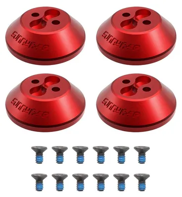 Obrázek produktu pro Pro DJI Avata 2 Sunnylife Motorový prachový kryt Hliníkový ochranný kryt Red